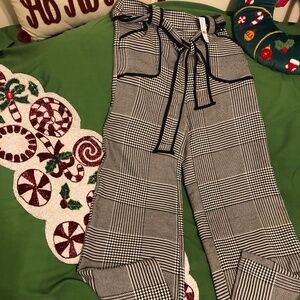 Just in SALE NY & COMPANY Herringbone Palazzo dress pants with tags